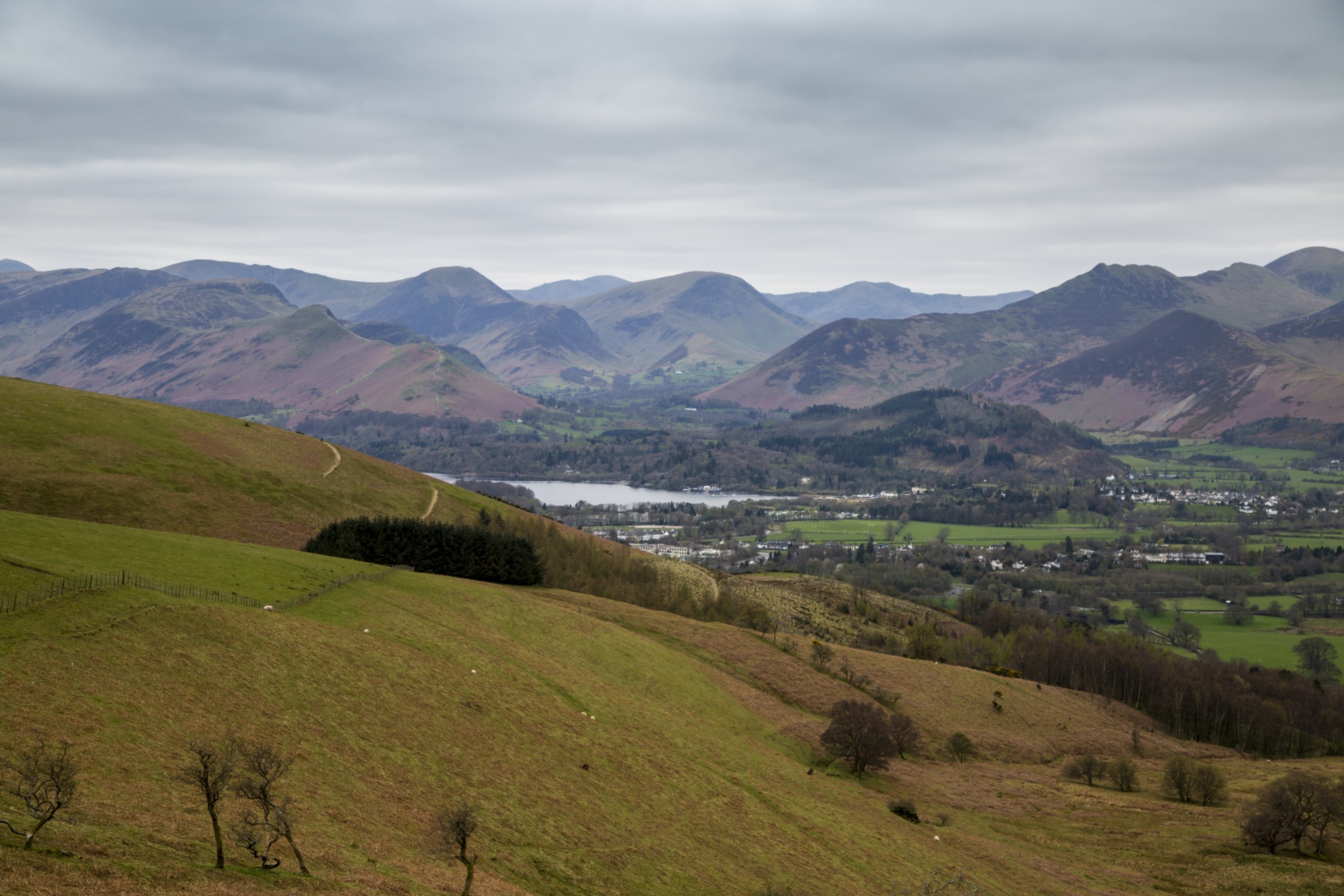 skiddaw blencathra water free photo