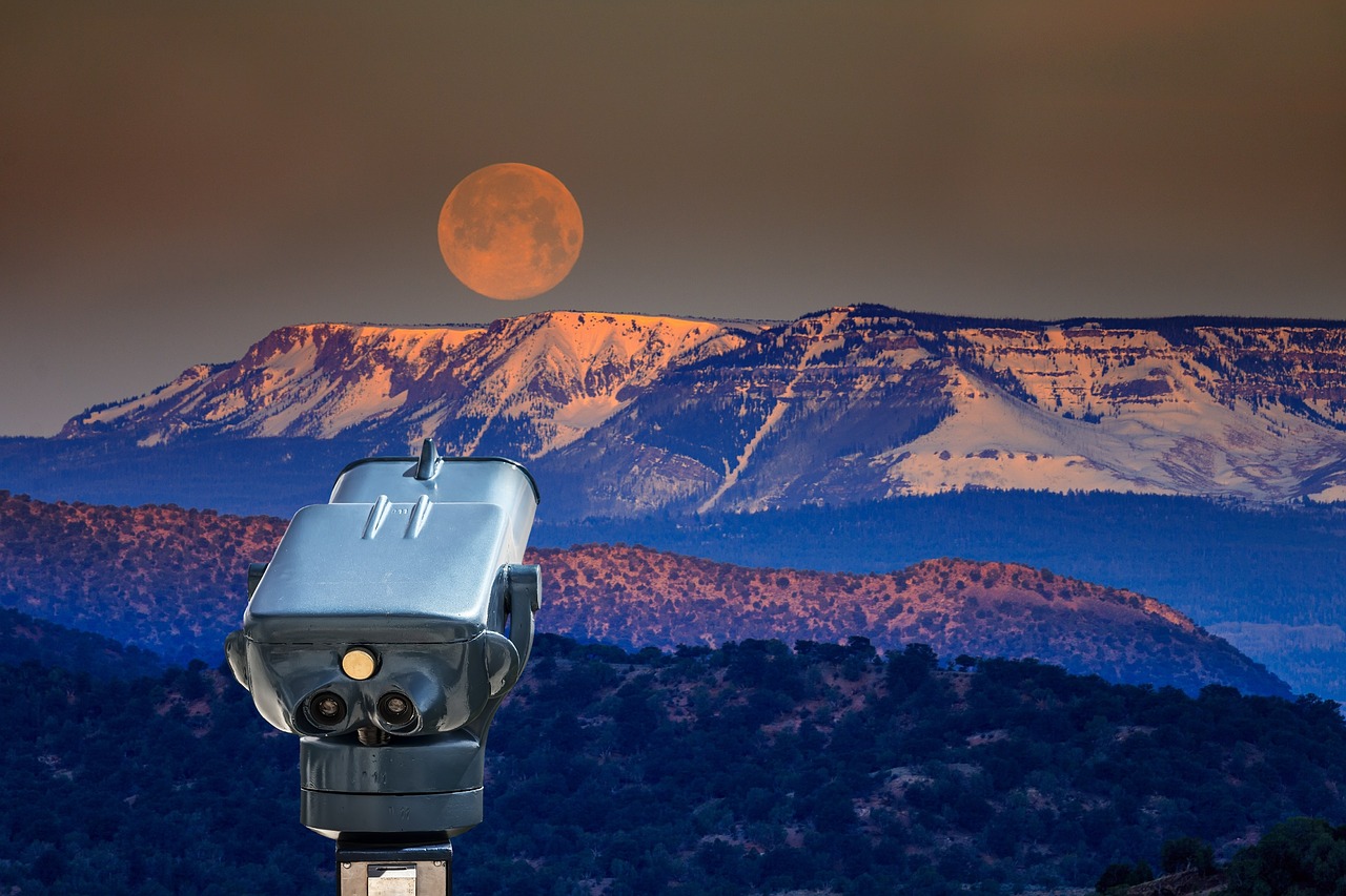viewpoint telescope binoculars free photo