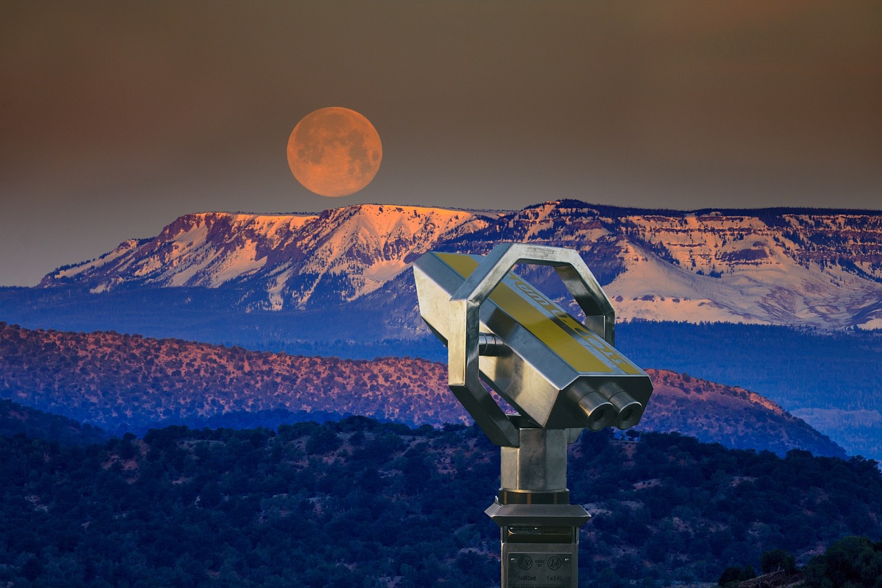 viewpoint telescope binoculars free photo