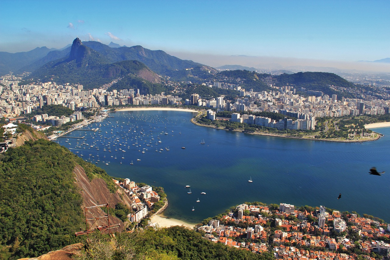 views of the sugar loaf views of corcovado rio free photo