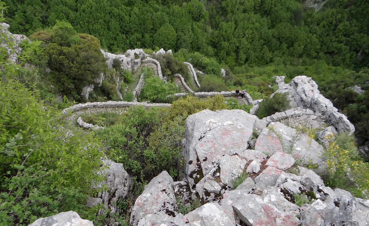 vikos gorge greece epirus free photo