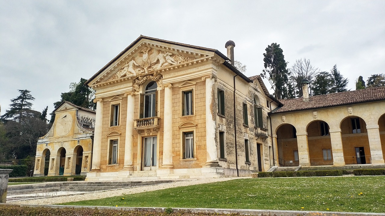 villa maser  palladian villa  history free photo