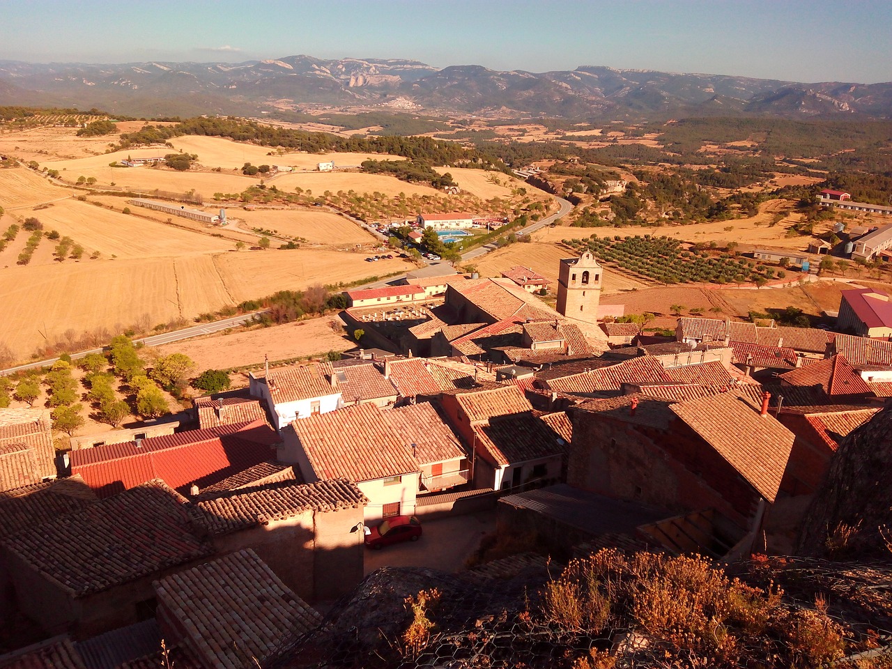 village mountain spain free photo