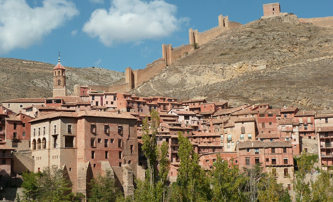 village albaracin spain free photo