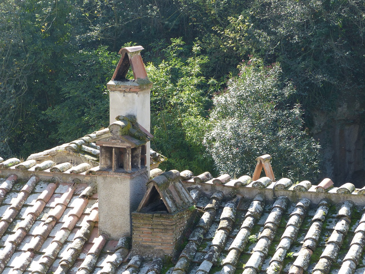 village italy fireplace free photo