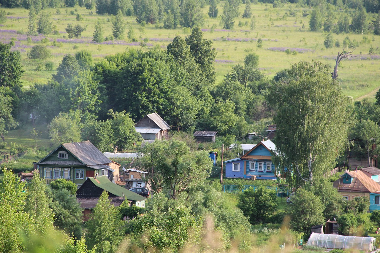 village  house  countryside free photo