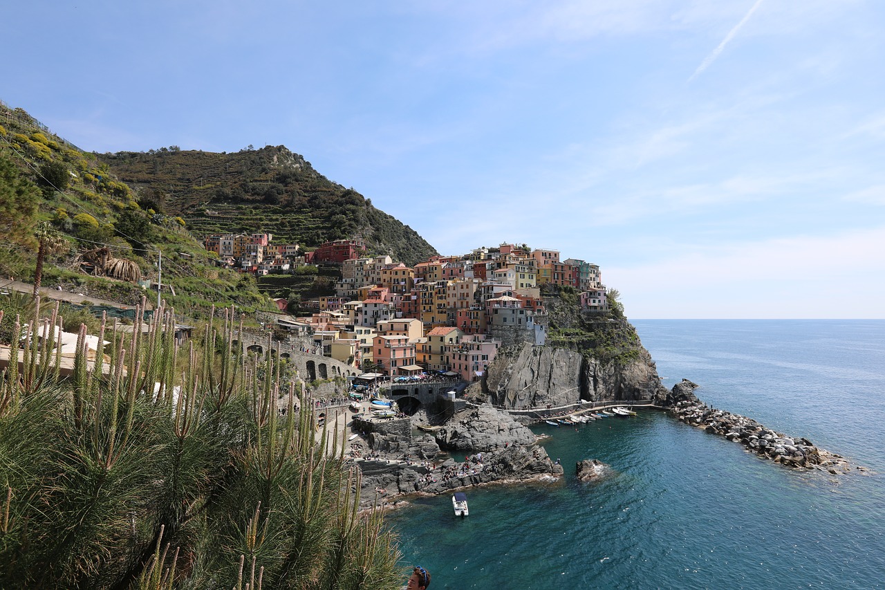 village  sea  italy free photo