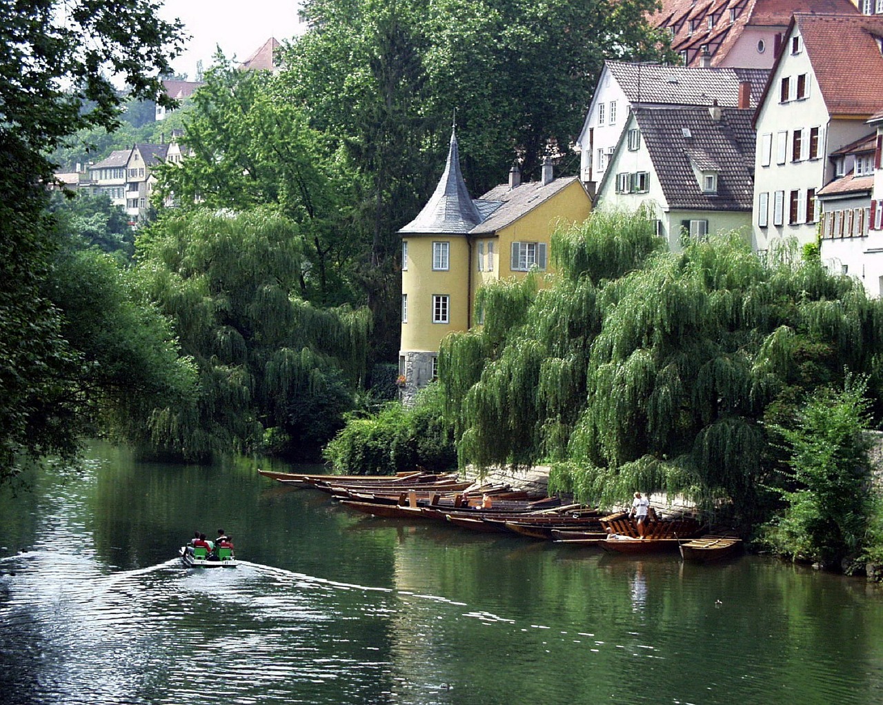 village river germany free photo