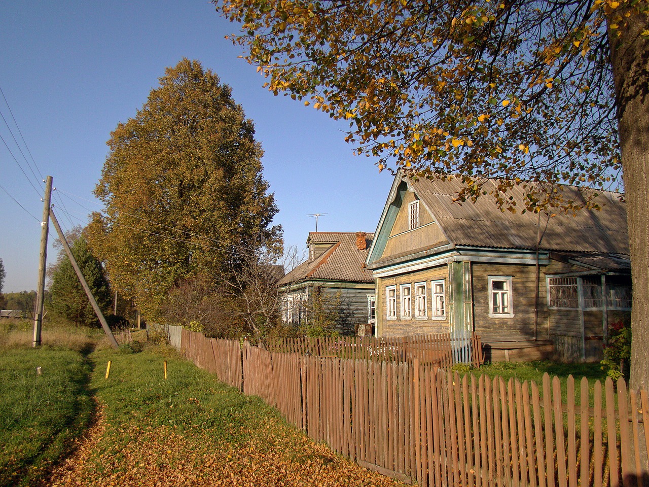 village cottage russia free photo