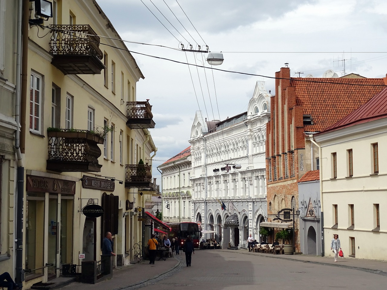 vilnius lithuania street free photo