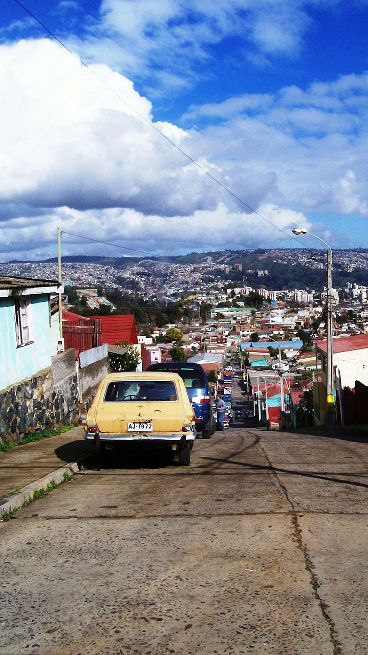 viña del mar chile cars free photo