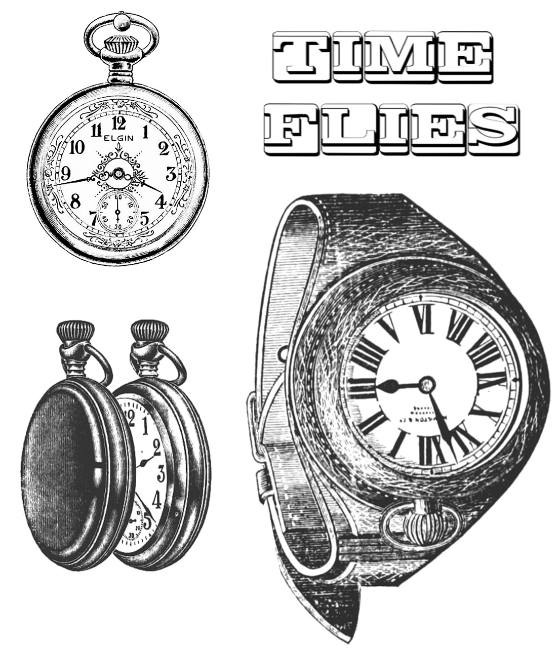 Vintage,watch,wrist,pocket,retro - free image from needpix.com