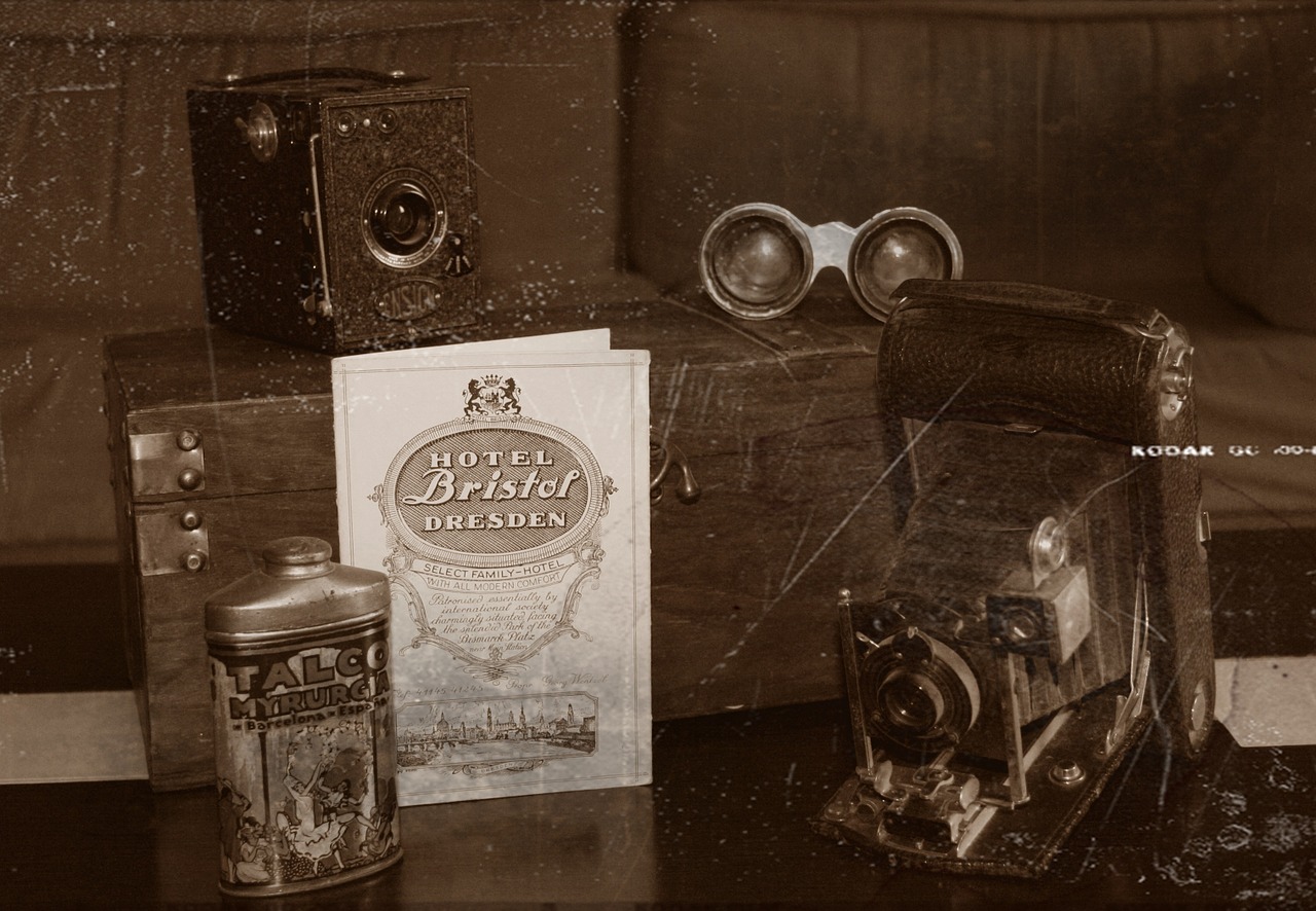 vintage cameras antiques free photo