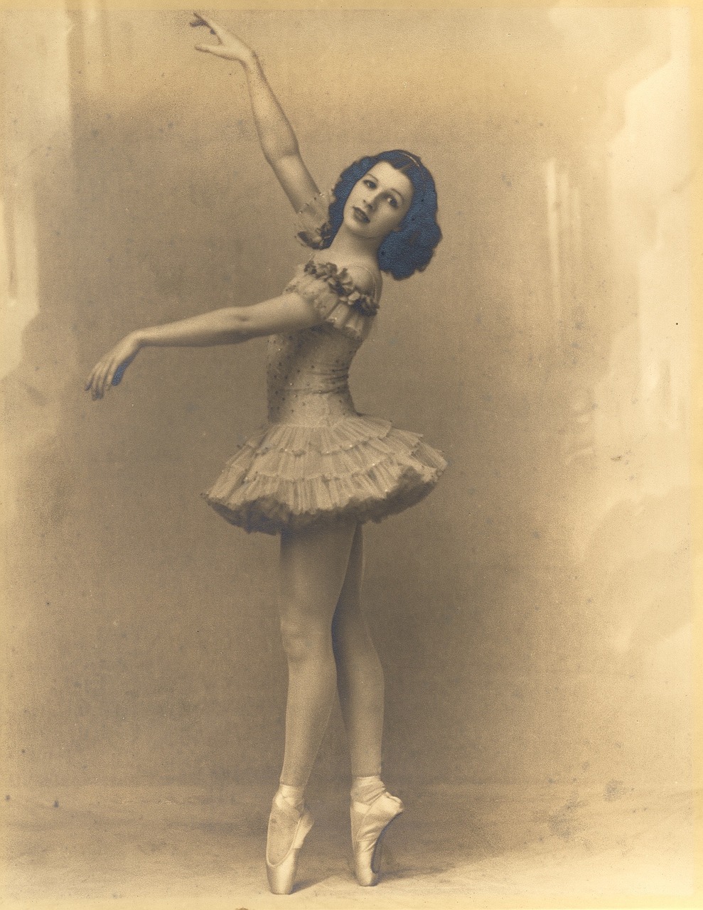 vintage retro ballerina free photo