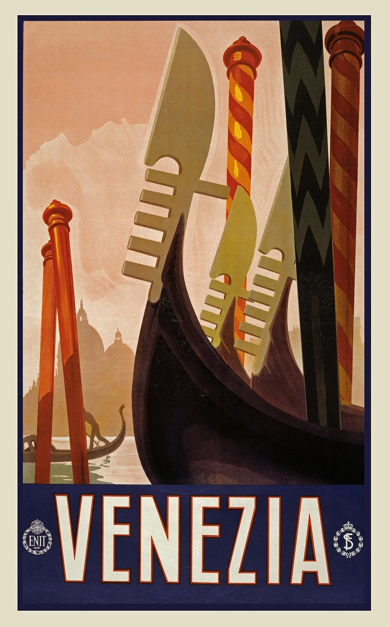 vintage travel travel poster free photo