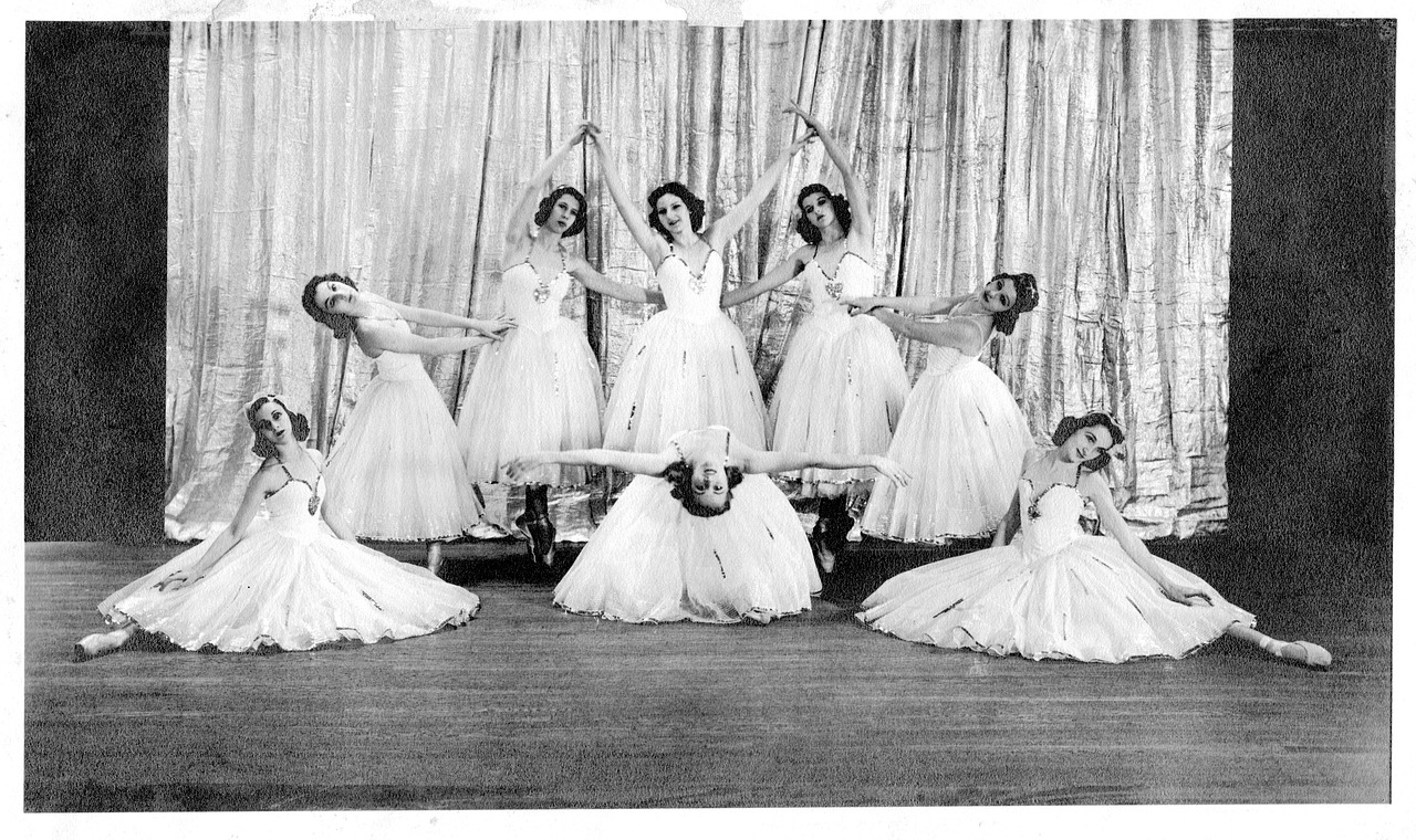 vintage ballet studio free photo