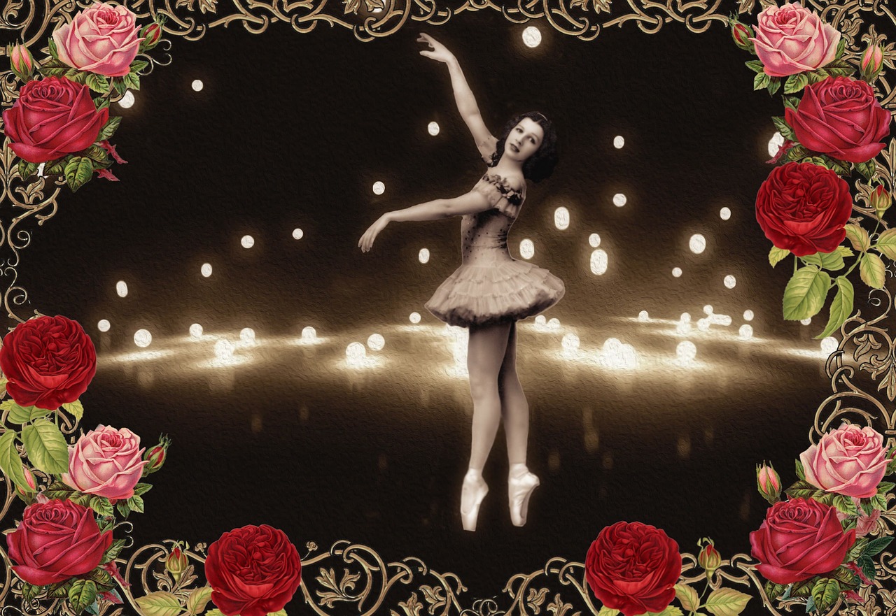 vintage romantic ballet free photo