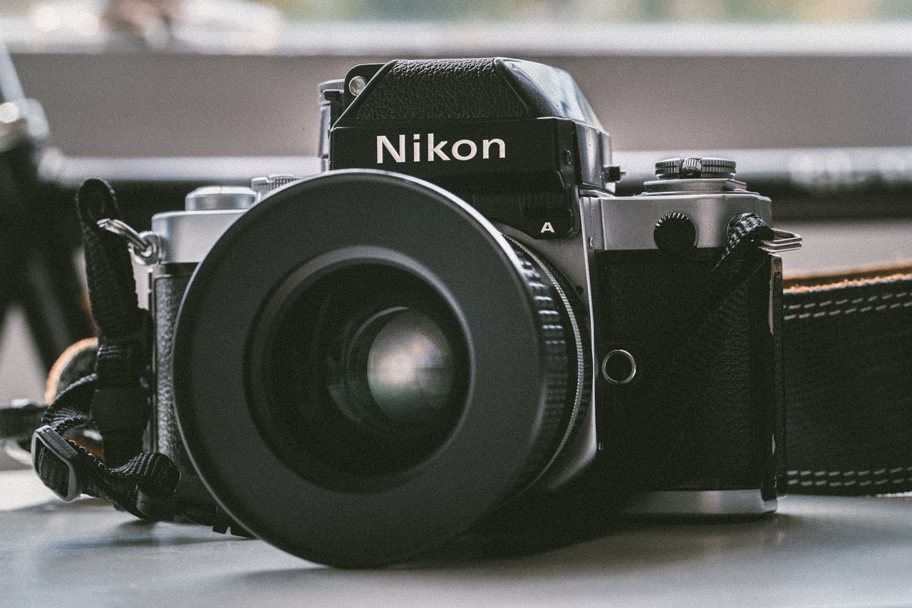 vintage camera nikon free photo