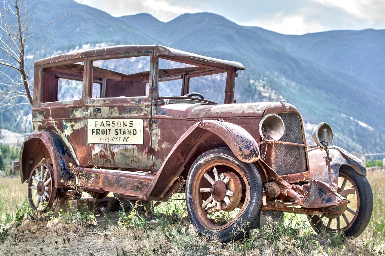 vintage truck old free photo