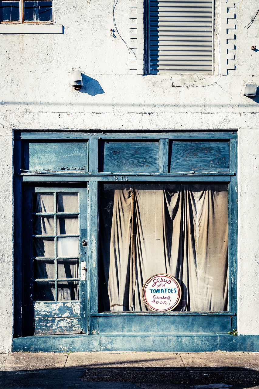 vintage old store free photo