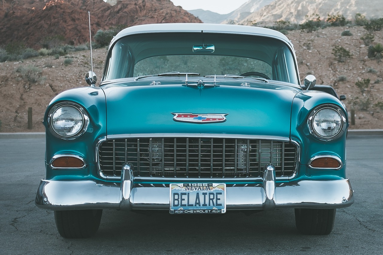 vintage car belaire free photo