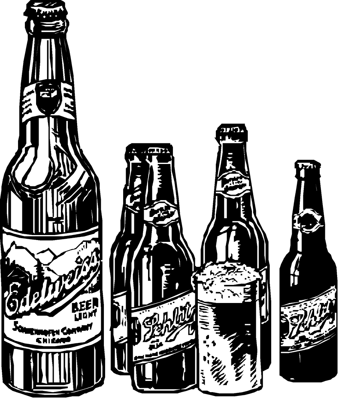 vintage clip art beer free photo