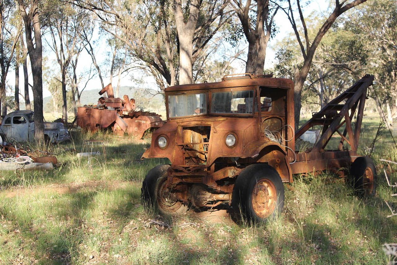 vintage truck rusty free photo