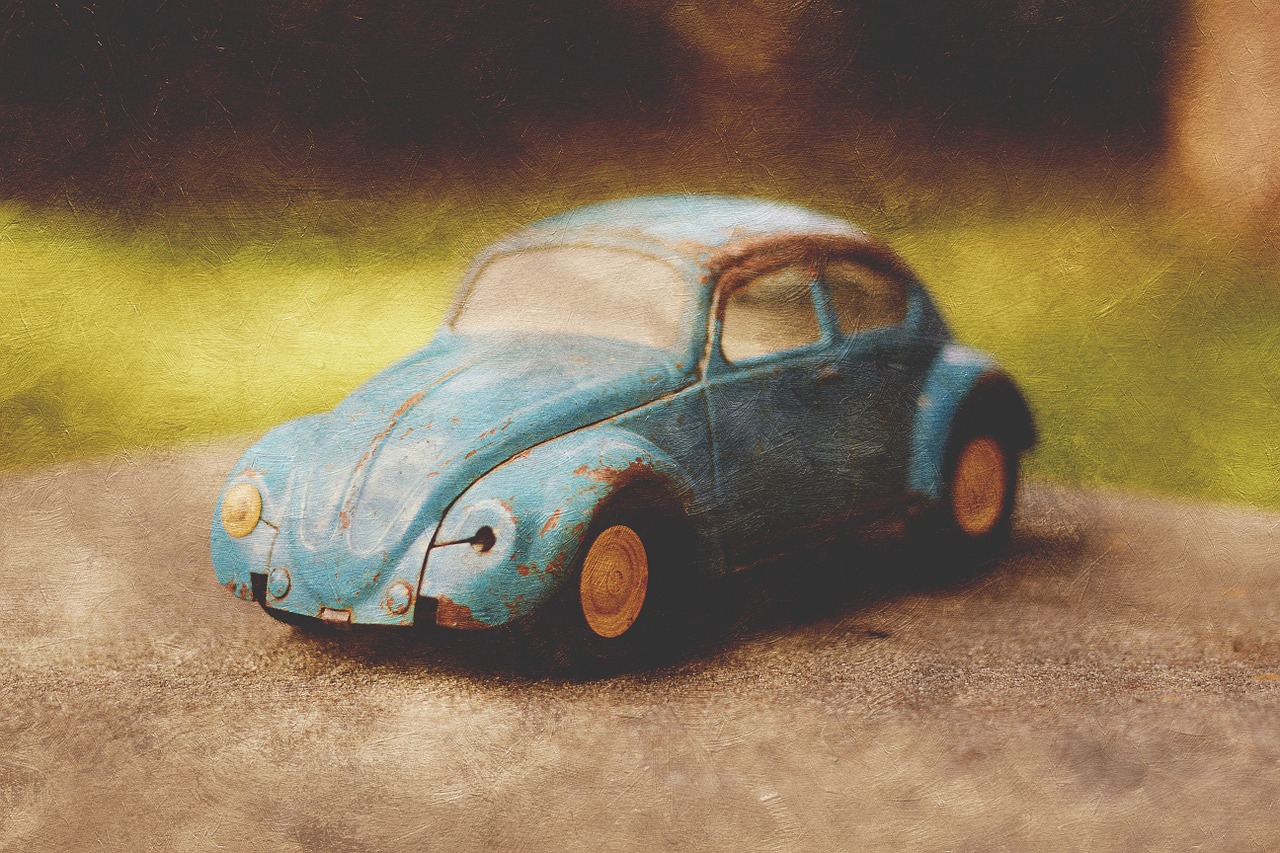 vintage toy car free photo
