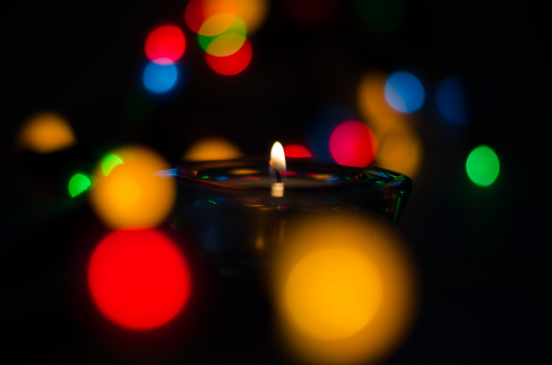 candle candles bokeh free photo