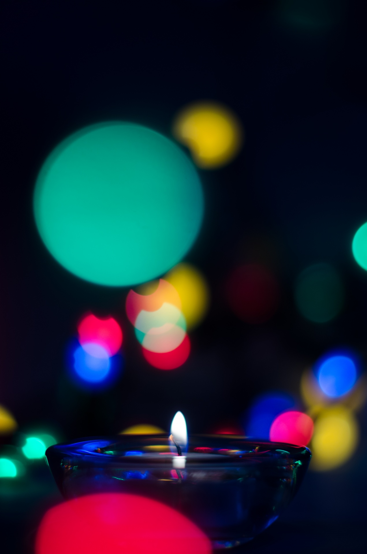 candle candles bokeh free photo