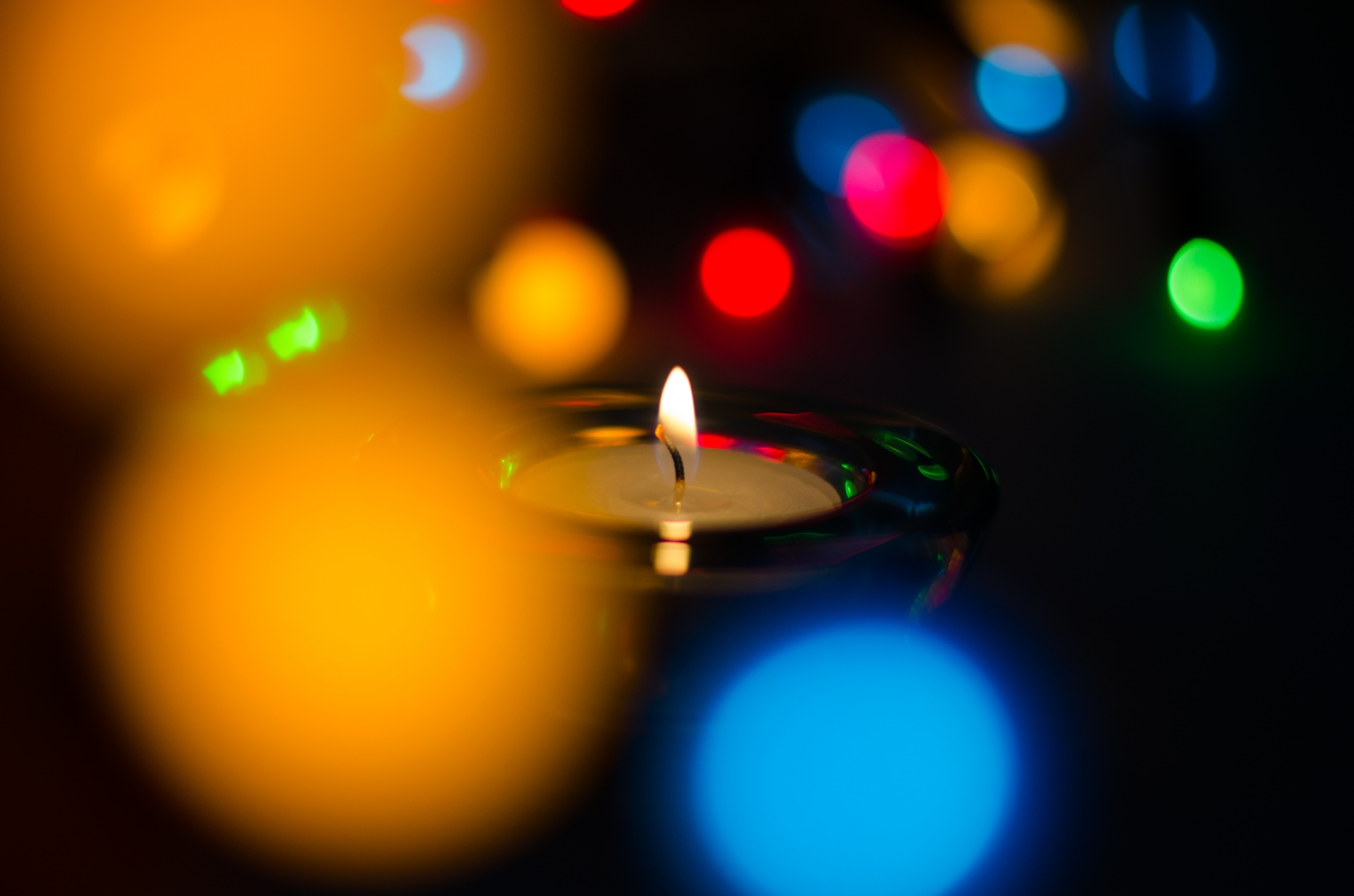 candle candles bokeh free photo