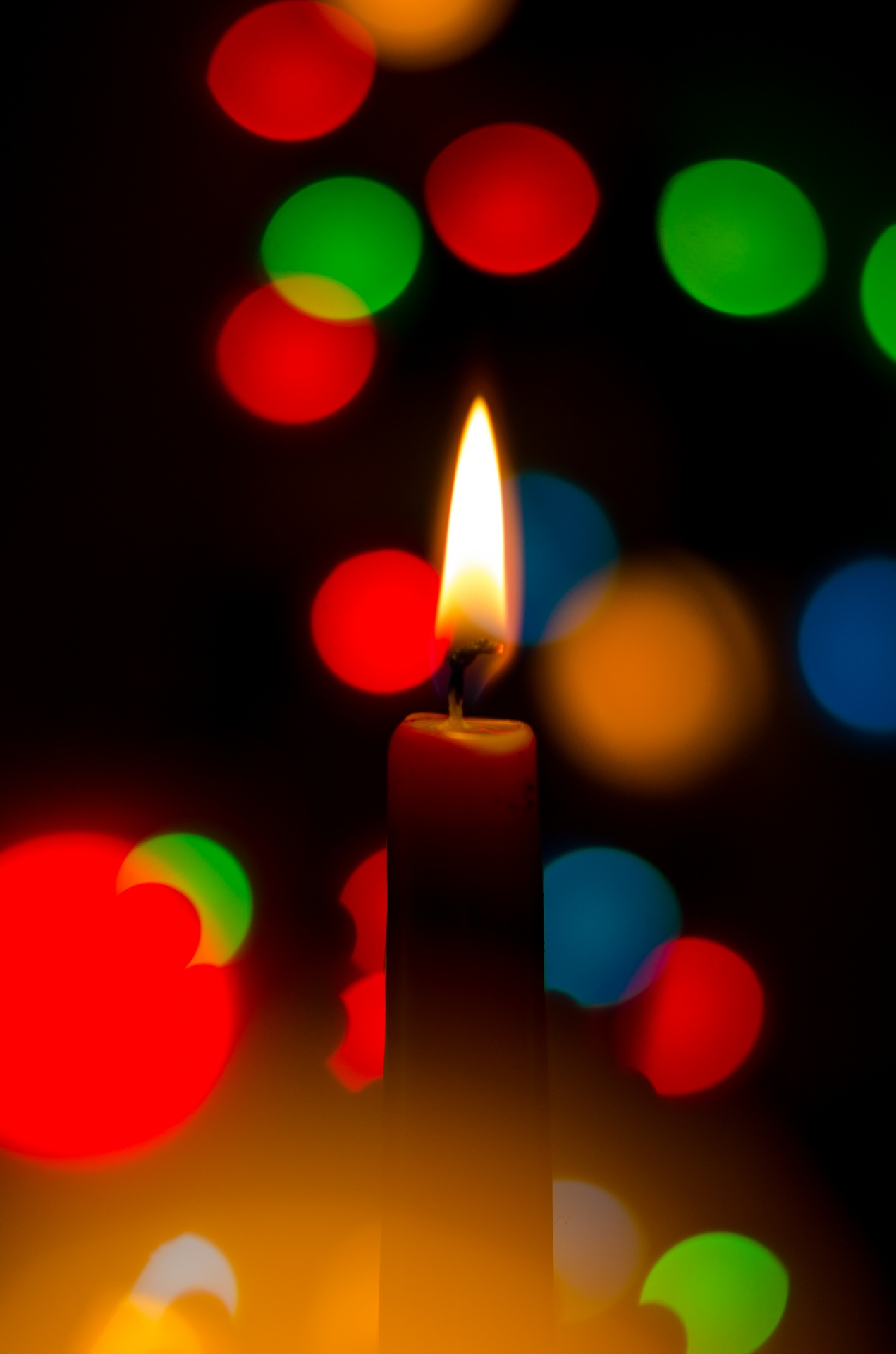 candle candles bokeh free photo