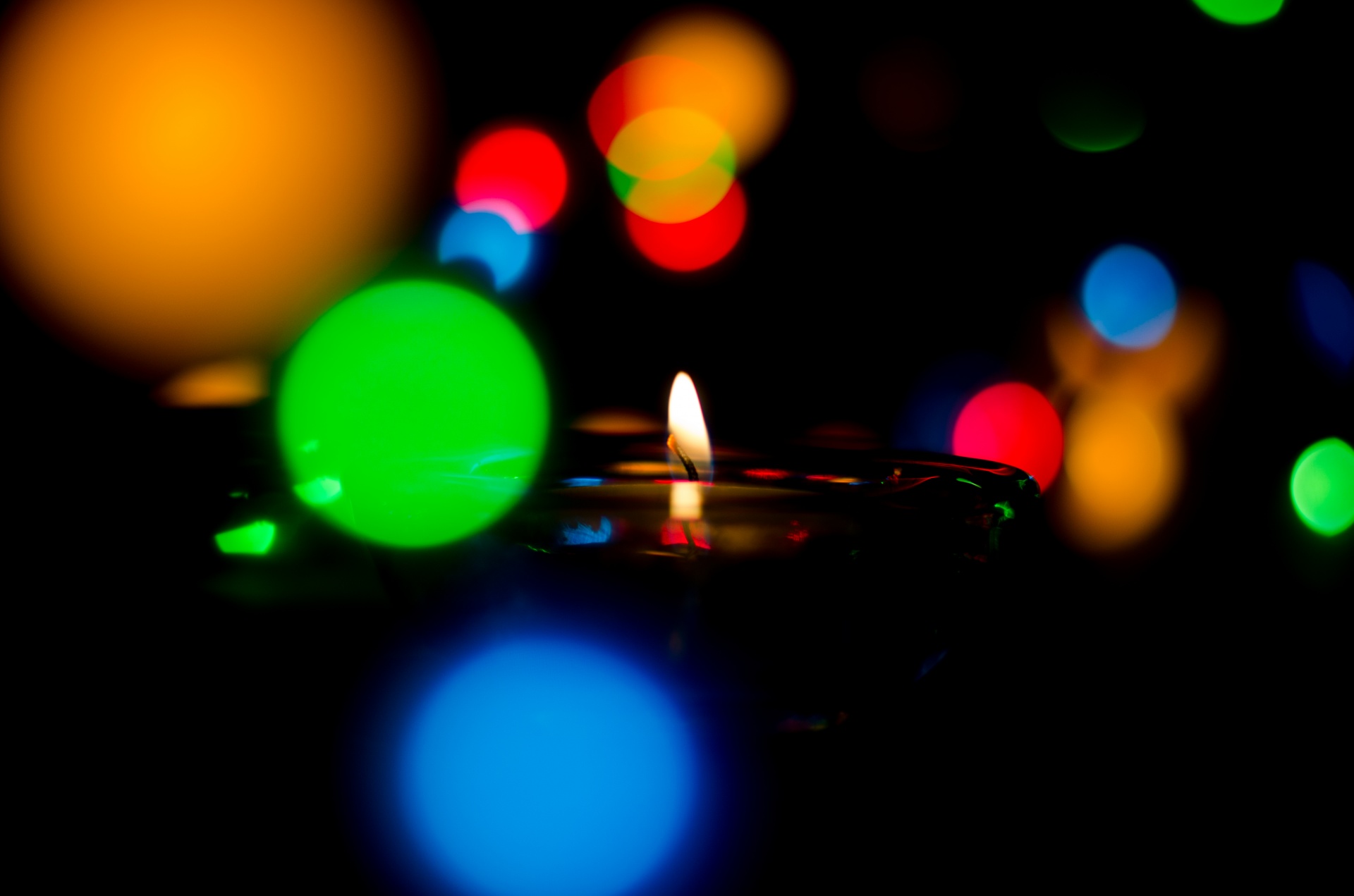 candle candles bokeh free photo