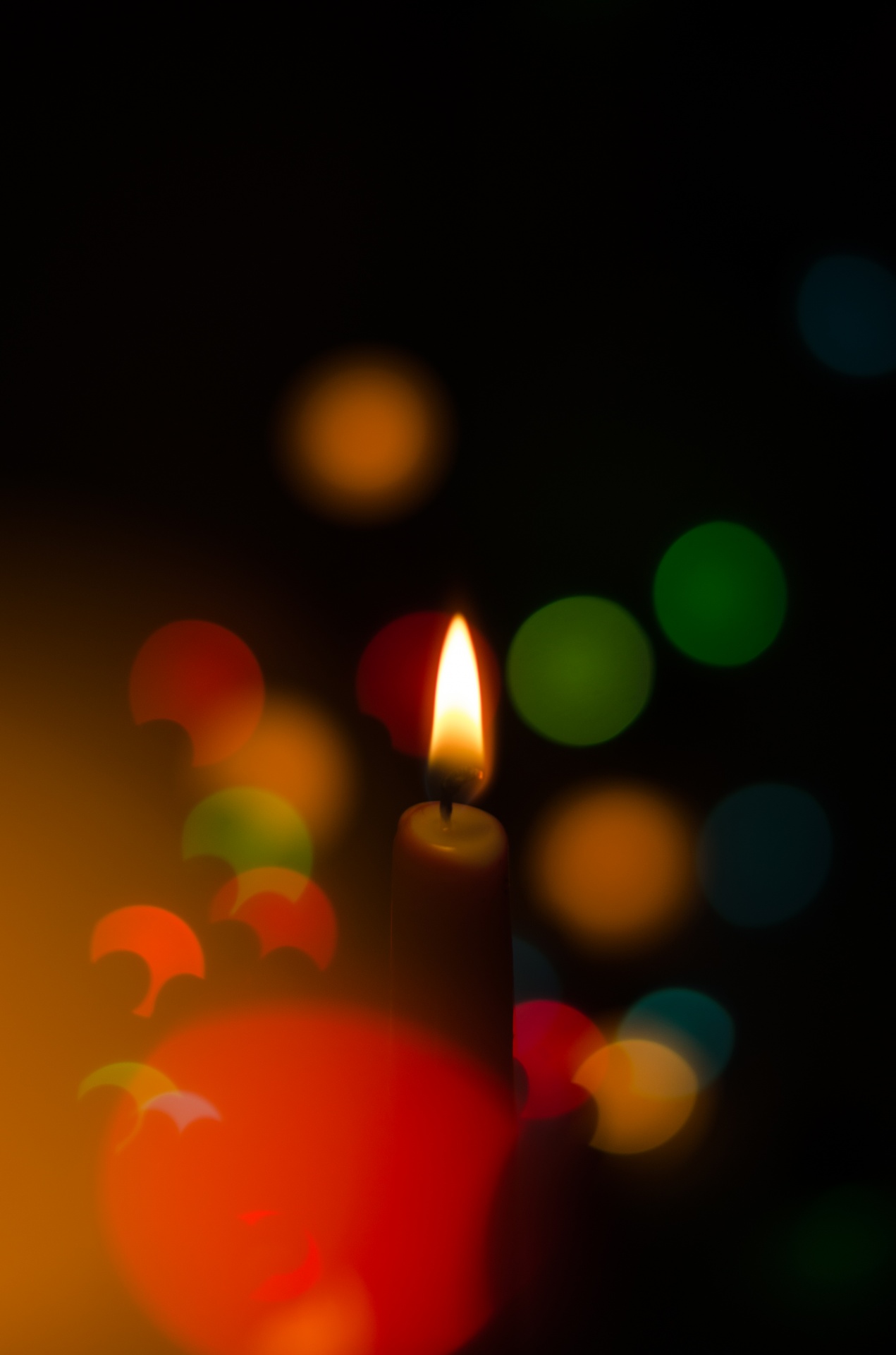 candle candles bokeh free photo