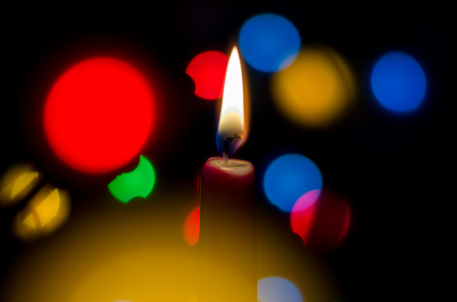 candle candles bokeh free photo