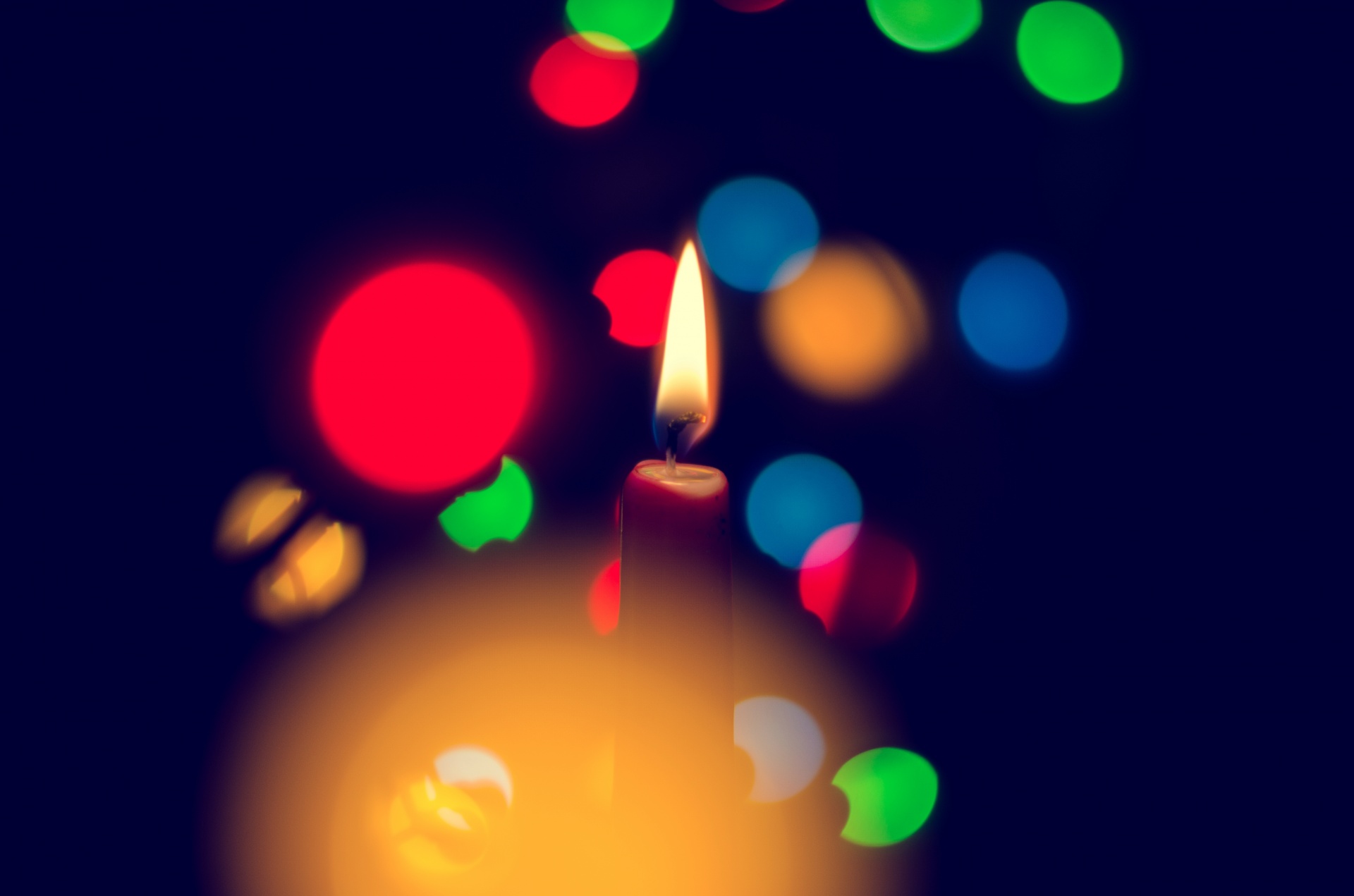 candle candles bokeh free photo