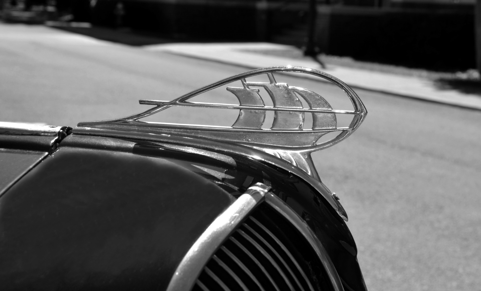 hood ornament vintage classic free photo