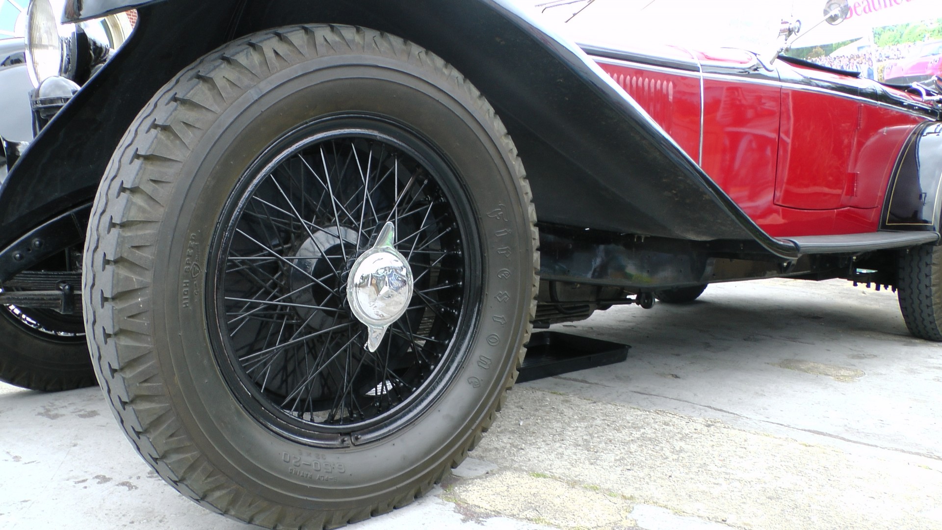 cars vintage convertible car spoked wheel spokes free photo