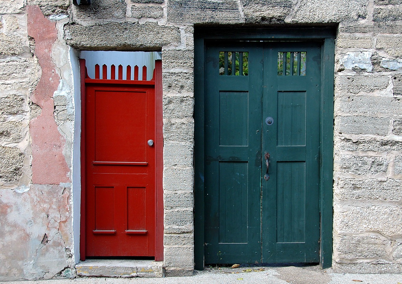 vintage doors door historic free photo