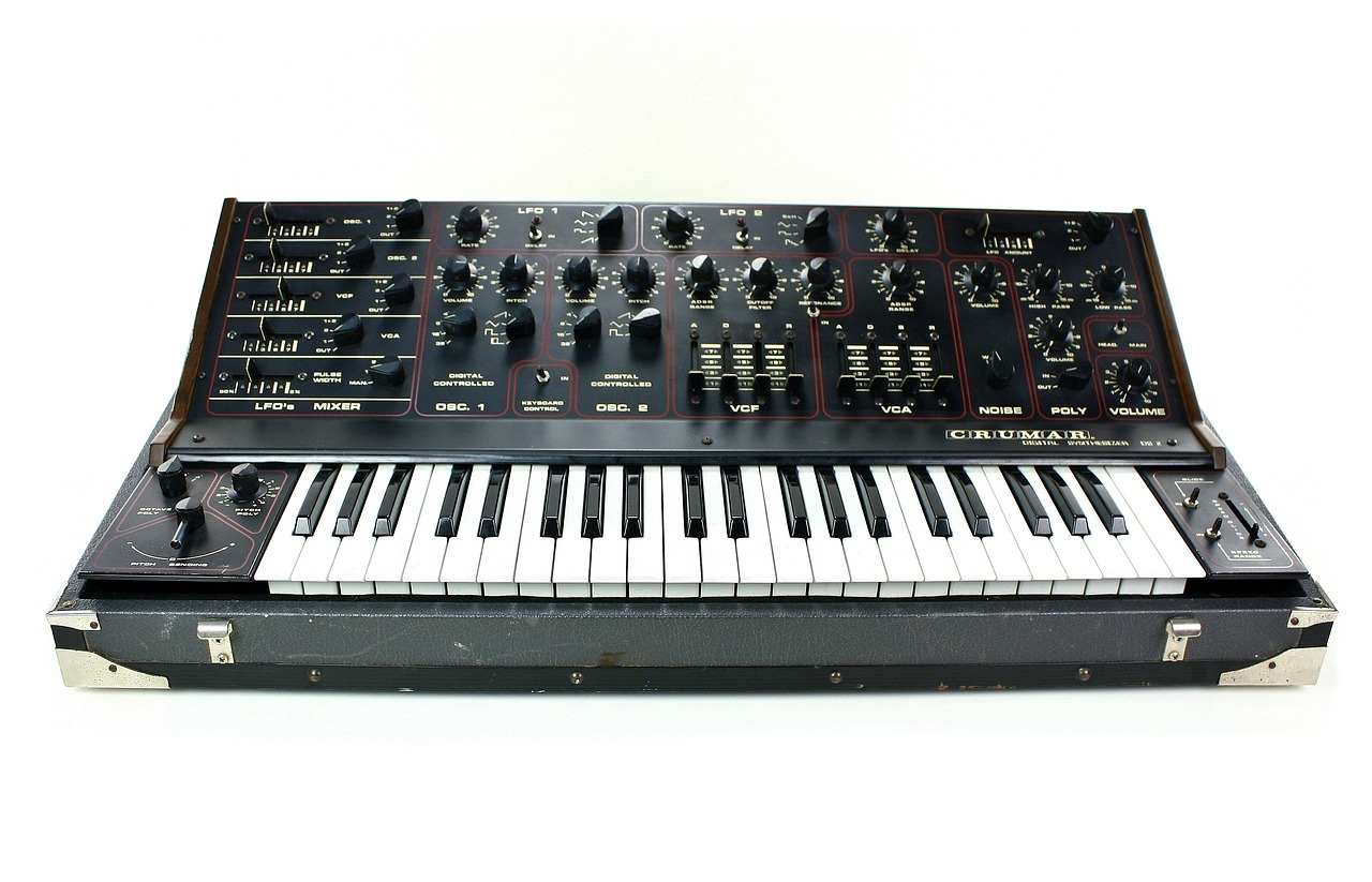vintage synthesizer crumar crumar ds2 free photo