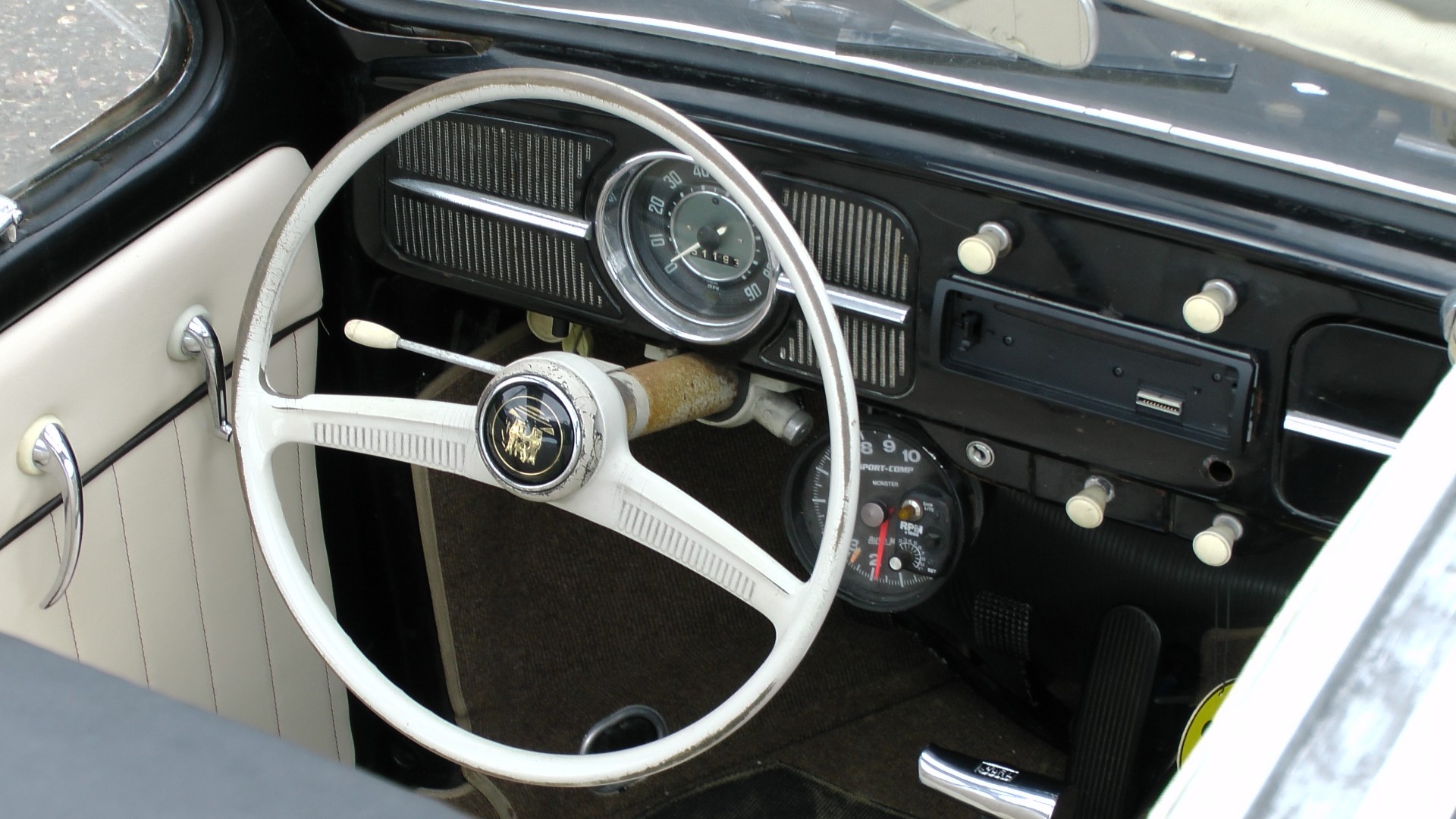 cars vintage vw volkswagen steering wheel vw free photo