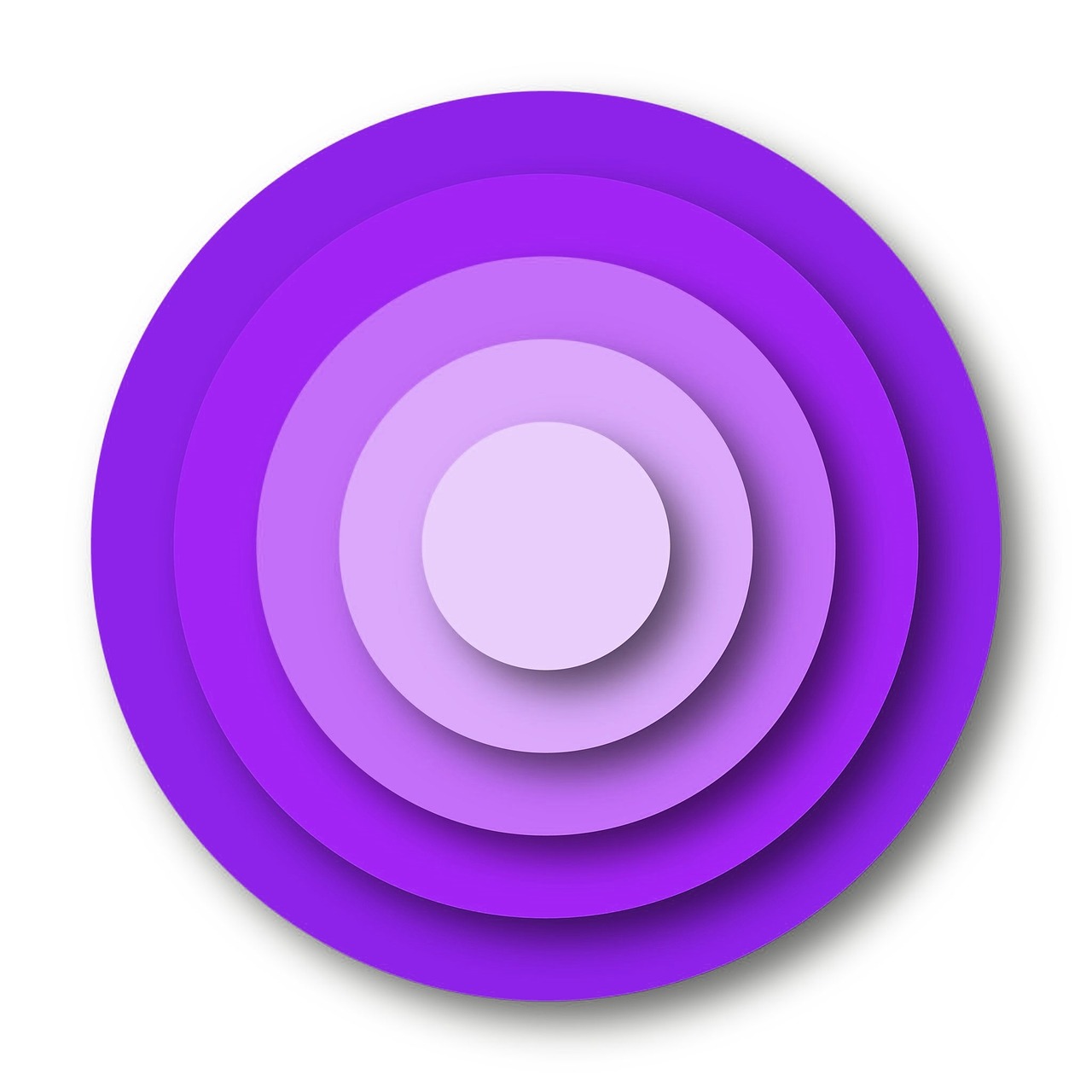 violet rings target free photo