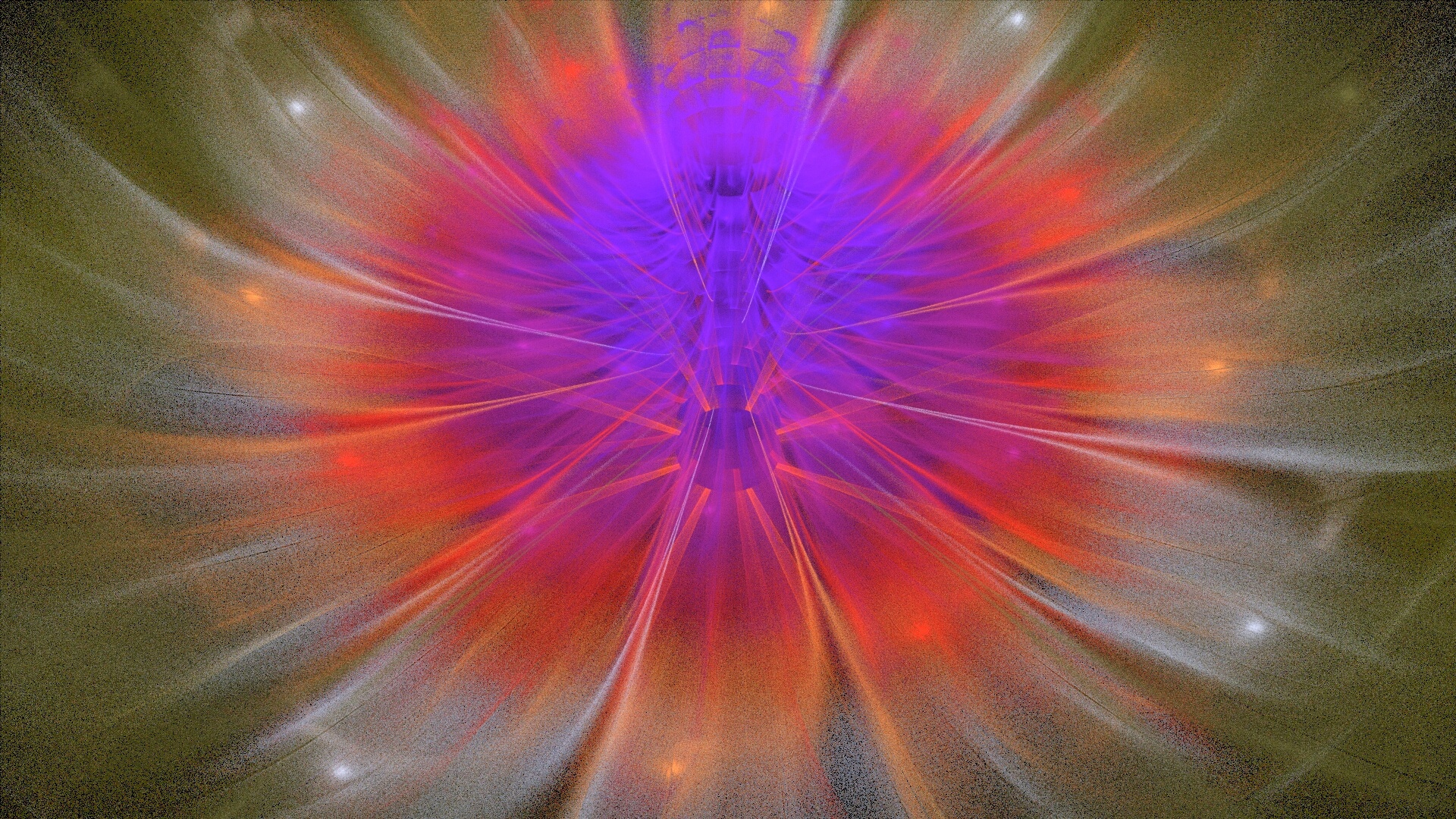 fractal violet flower free photo
