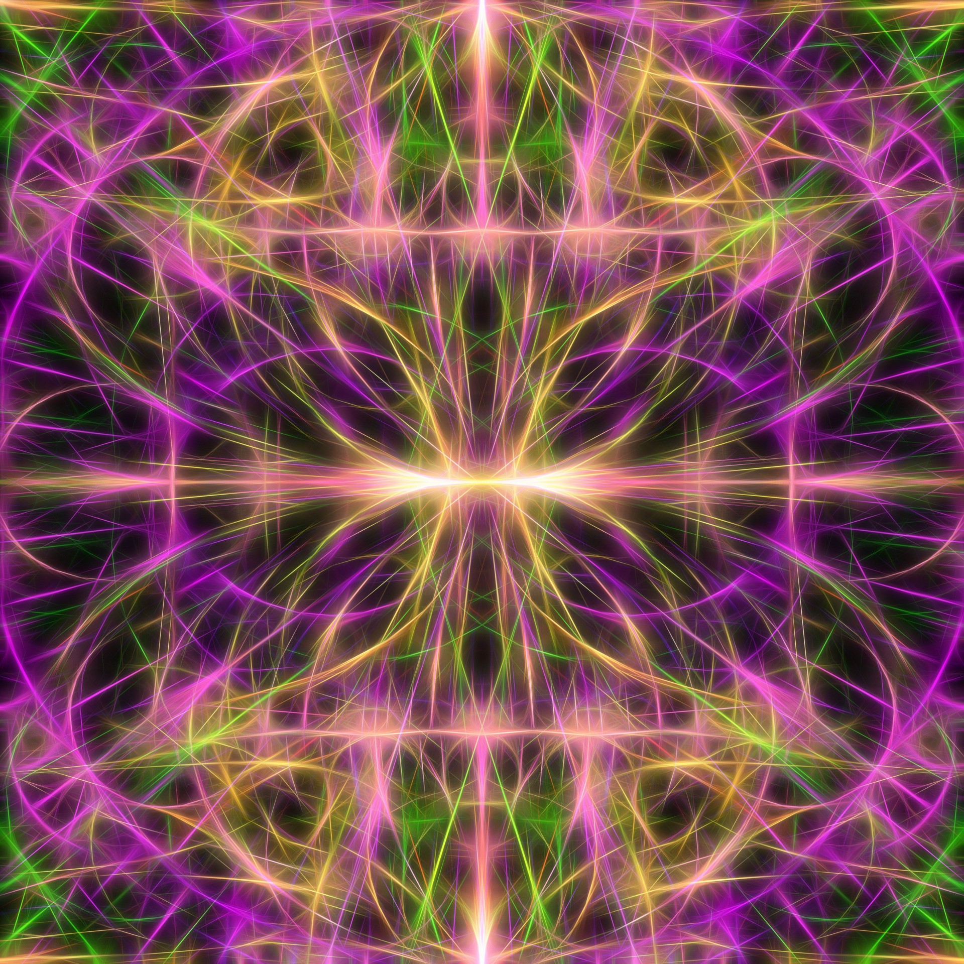 violet pattern fractal free photo