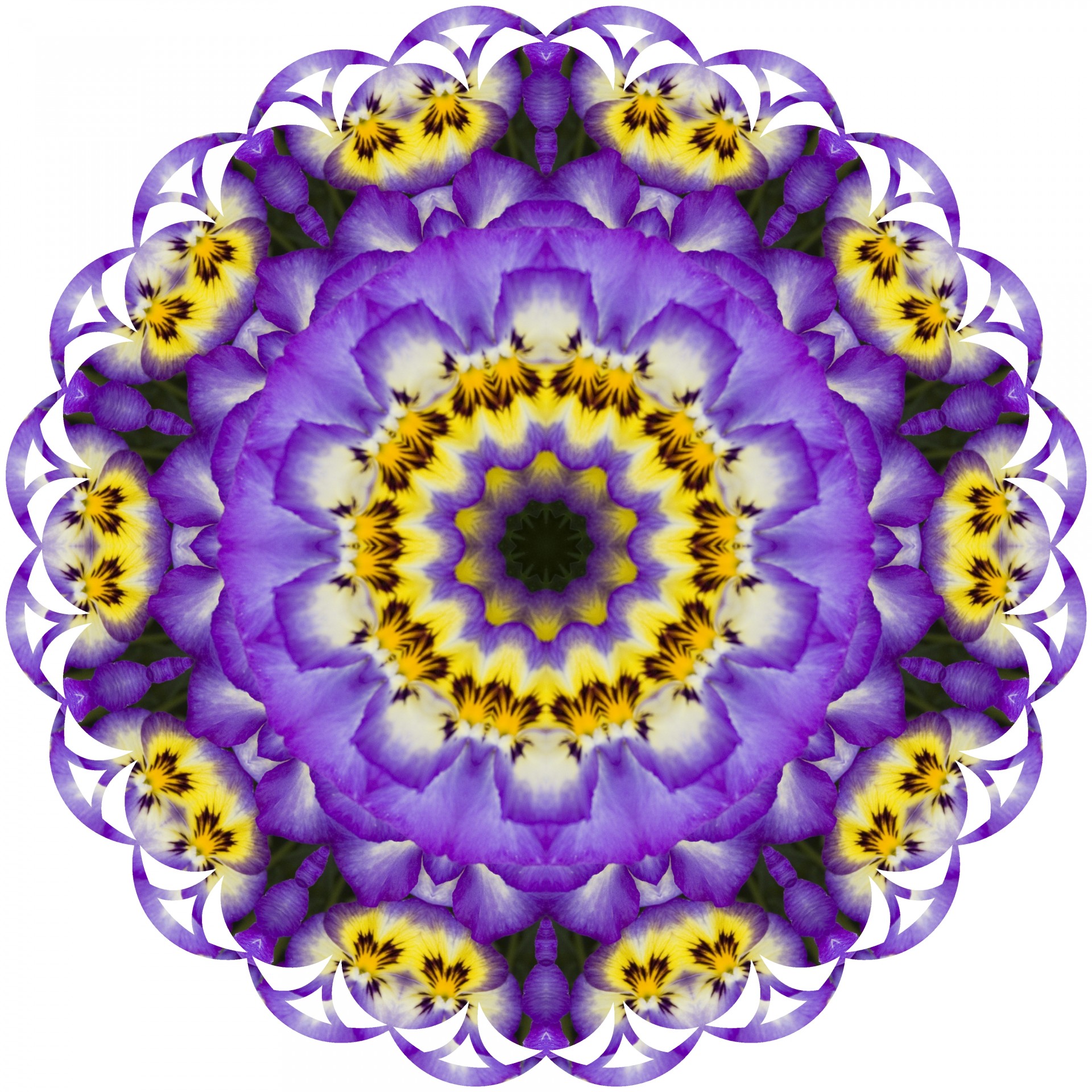 violet lace kaleidoscope free photo