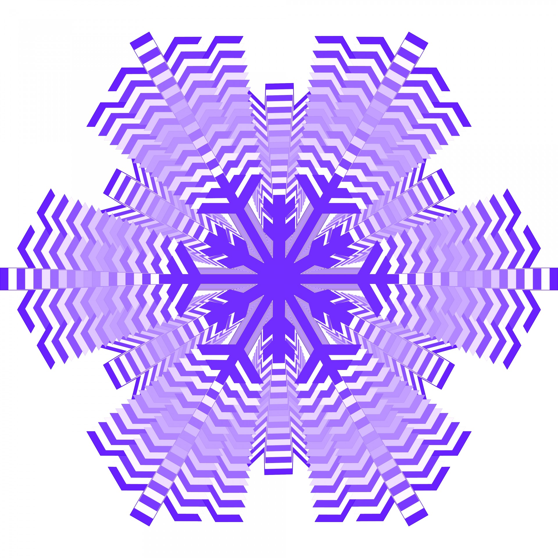 snowflake drawing violet free photo