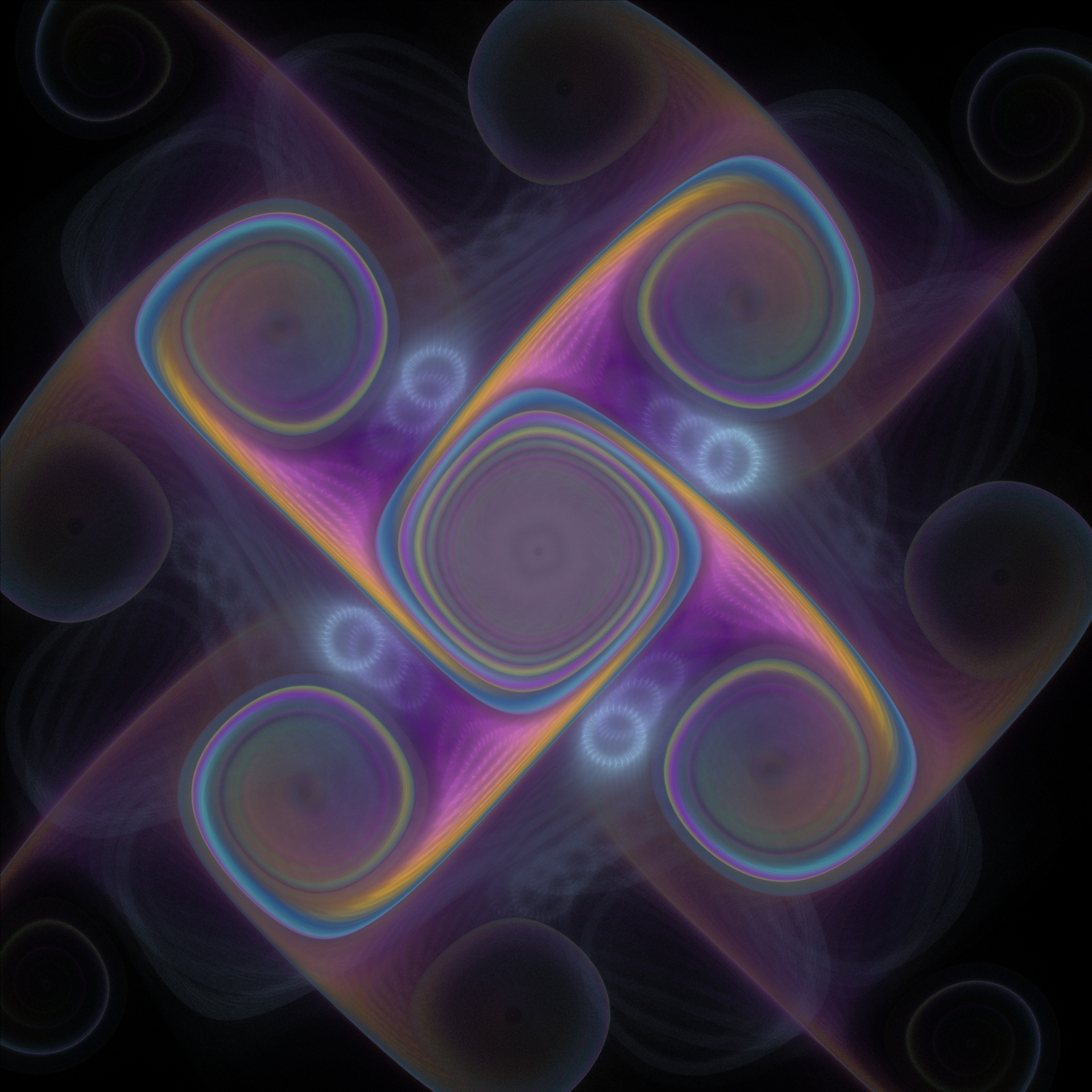 fractal turbine violet free photo