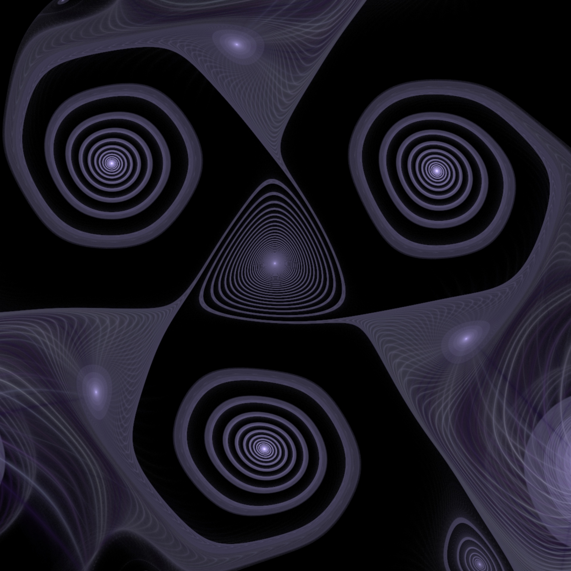 violet spirals black free photo