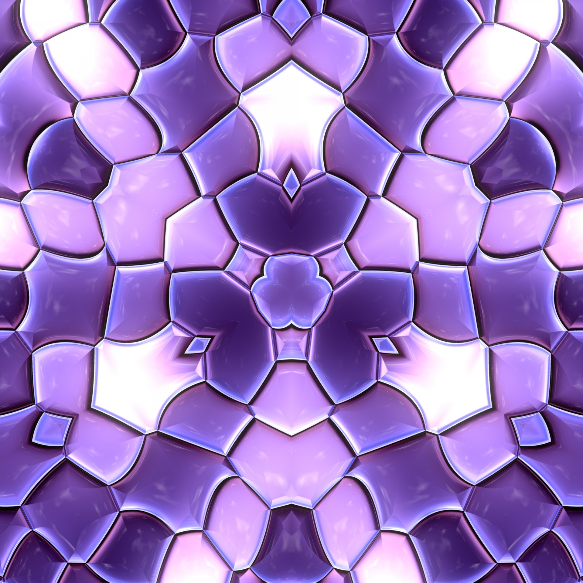 violet crystal kaleidoscope free photo