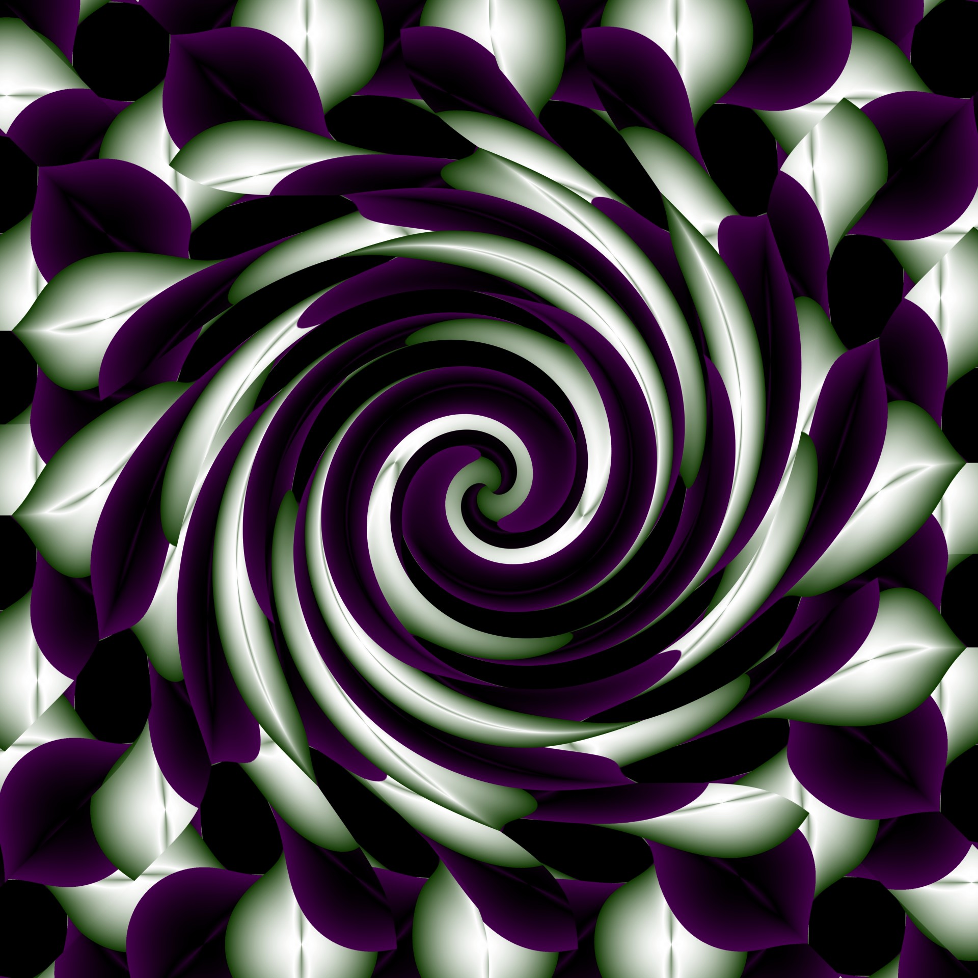 violet black fractal free photo